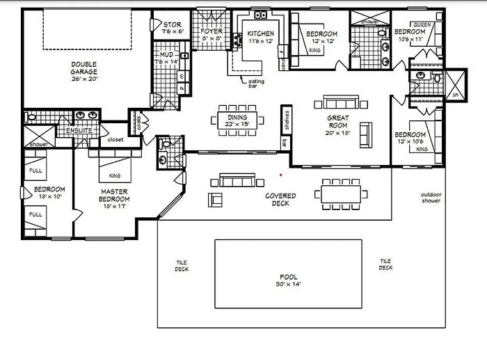 Casa Ogopogo 2.0 - 5 Bedroom In Surfside Playa - Walk To Beach&restaurants *